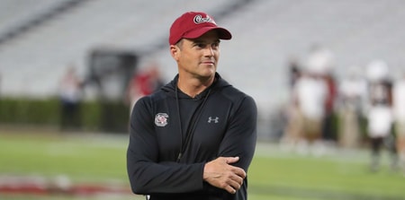 south carolina gamecocks football coach shane beamer