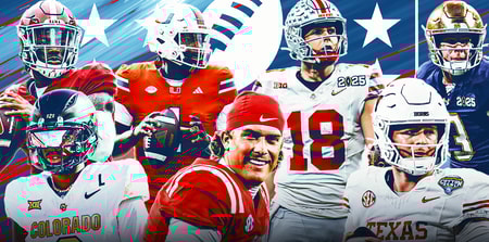 Mel Kiper 32 quarterback rankings 2025 NFL Draft