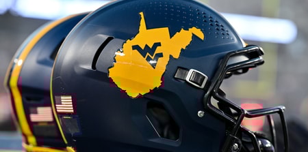 West Virginia helmet