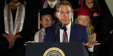 Nick Saban senate Finebaum Trump NIL
