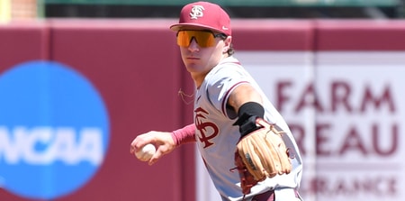 FSU shortstop Alex Lodise is having an all-time great season for the Seminoles. (Gene Williams/Warchant)