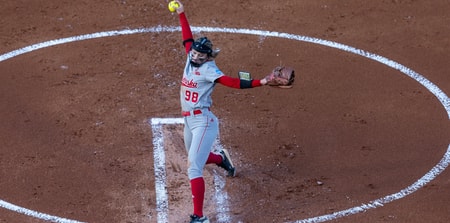 Nebraska softball Jordy Bahl