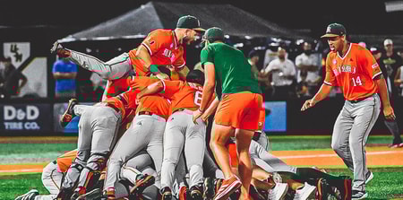 Miami baseball regional win