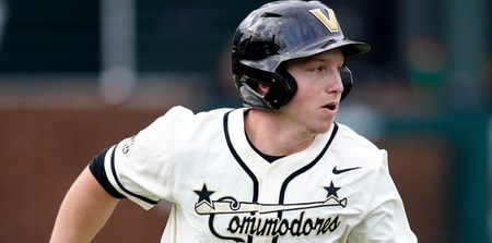 Vanderbilt infielder Jayden Davis