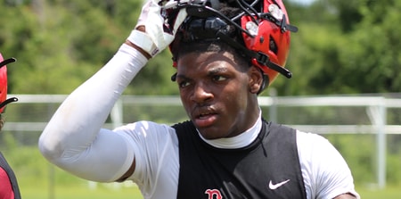 Amari Thomas at Florida State camp (Matt LaSerre/Warchant)
