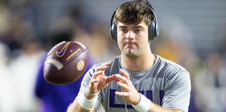 LSU QB Garrett Nussmeier