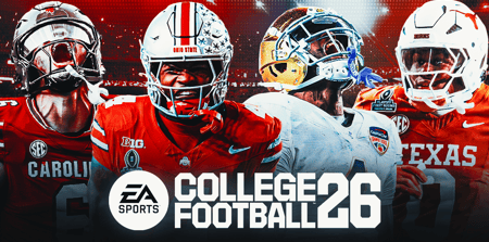 EA Sports College Football 26 top 100 rankings