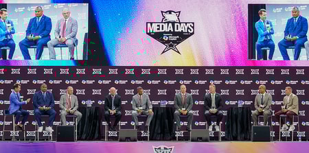 Big 12 coaches at media days 2025