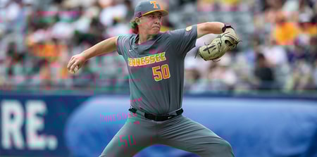 Tennessee pitcher Tanner Franklin MLB Draft