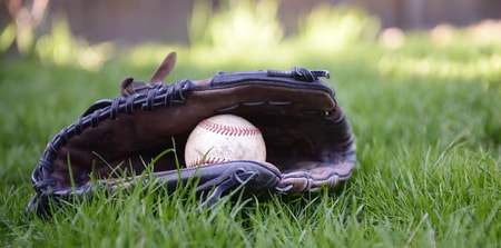 Glove Sport Baseball Ball Leather