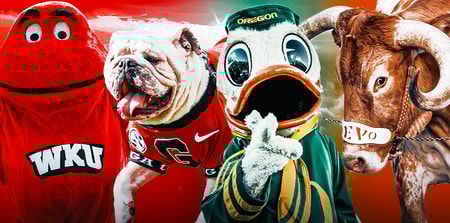 college football mascot rankings