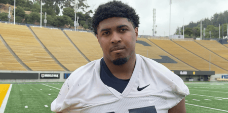 Cal defensive lineman Tyson Ford