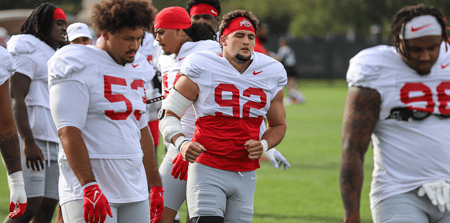 Caden Curry Training Camp Mick Walker