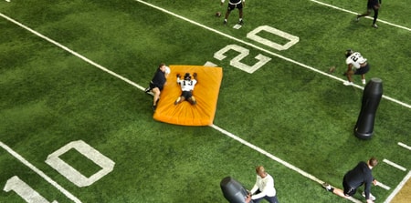 Wake Forest football practice