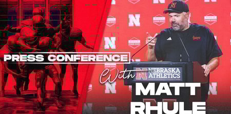 Nebraska football coach Matt Rhule