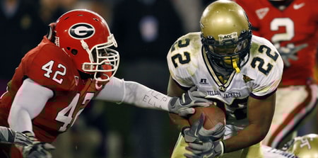 NCAA Football: Georgia Tech at Georgia