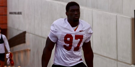 USC defensive tackle Jide Abasiri