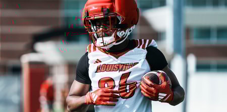 Louisville Cardinals football running back Duke Watson during practice August 1, 2025, Kentucky. August 1, 2025.