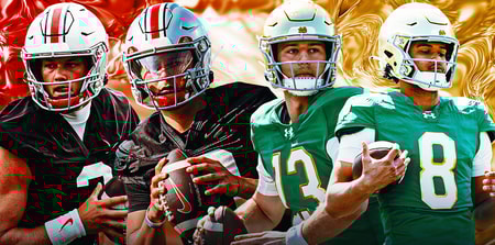 Ohio State Notre Dame quarterback competitions