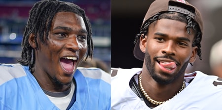 Titans QB Cam Ward, Browns QB Shedeur Sanders