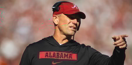 Alabama coach Kalen DeBoer