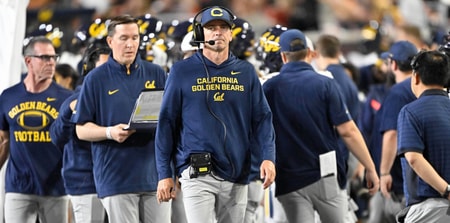 Cal head coach Justin Wilcox