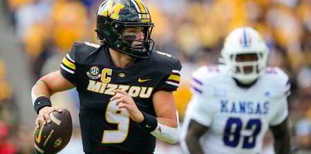 NCAA Football: Kansas at Missouri