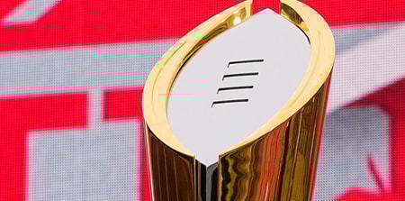 College Football Playoff Trophy