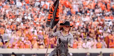 Oklahoma State spirit rider