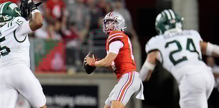 Julian Sayin by © Adam Cairns/Columbus Dispatch / USA TODAY NETWORK via Imagn Images