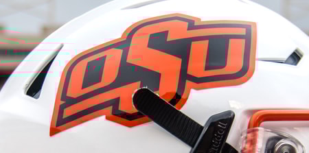 Oklahoma State Helmet