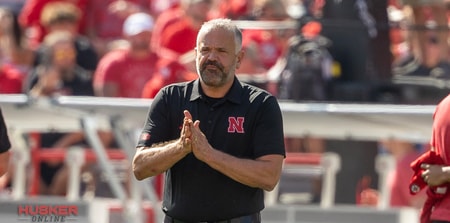 Nebraska head coach Matt Rhule