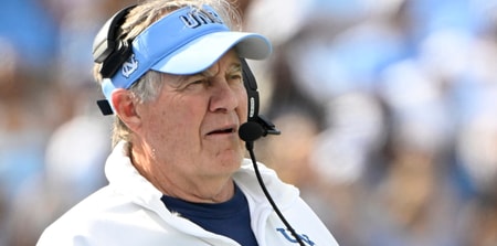 North Carolina HC Bill Belichick