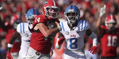 NCAA Football: Mississippi at Georgia