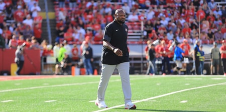 Larry Johnson by Mick Walker -- Lettermen Row --