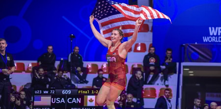 Kylie Welker 2024 U23 World champ