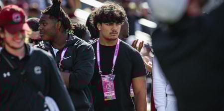 Dutch Fork DL and South Carolina target Jaden Wuerth (Photo: Katie Dugan | GamecockCentral.com)