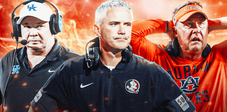 hot seat CFB Coaches AFI