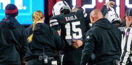 Nebraska football QB Dylan Raiola vs. USC