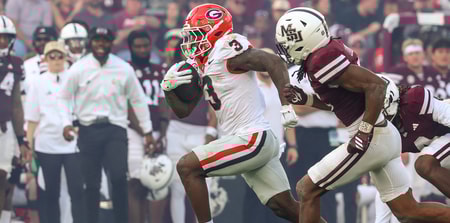 NCAA Football: Georgia at Mississippi State