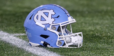 north carolina helmet football