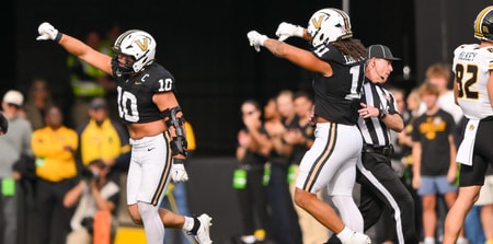 NCAA Football: Missouri at Vanderbilt