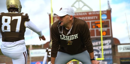 Lehigh coach Kevin Cahill