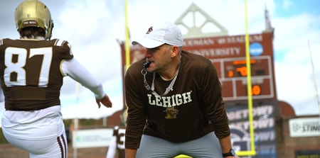 Lehigh coach Kevin Cahill