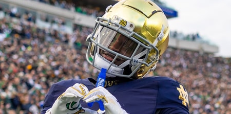Notre Dame RB Jeremiyah Love