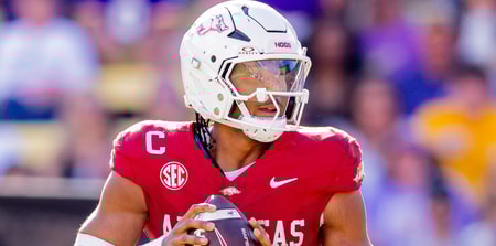 Taylen-Green-injury-update-Status-of-Arkansas-QB-revealed-on-Wednesday-availability-report