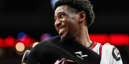 Louisville Cardinals guard Kobe Rodgers (11) smiles during a timeout in the game against Eastern Michigan. The Cards beat the Eagles 87-46 to improve to 6-0 Monday night, Nov. 24, 2025 at the KFC Yum! Center in Louisville, Kentucky.