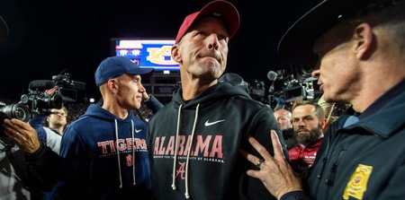 Alabama coach Kalen DeBoer