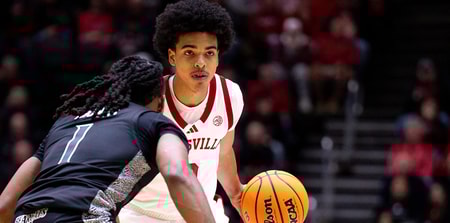 Louisville guard Mikel Brown