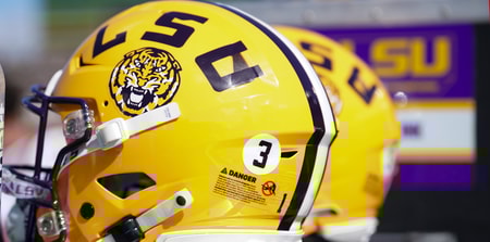 lsu helmet JT lindsey
